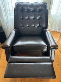 Fauteuil inclinable chauffant et avec massage