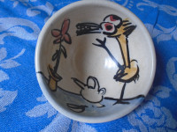 Collectible Ceramic Art Pottery Bowl by Canadian Artist
