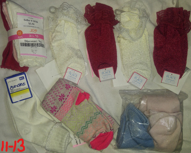 Large Selections of NEW Girls Socks in Clothing - 5T in London - Image 3