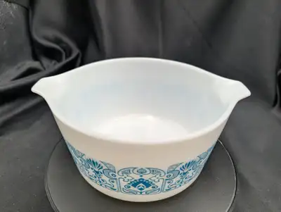 Vintage Pyrex Horizon Blue 473 Casserole Dish 1 Qt Blue Horizon, View more