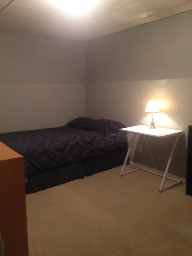 Furnished room for Rent. $650 mth. No D.D required. 780-742-9914