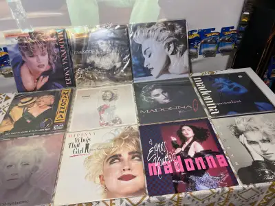 Madonna Vinyl Records Original Prints., View more