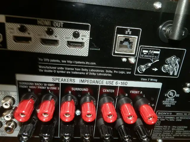 Sony STR-DN1050 7.2 Channel Home Theater AV Receiver - Black in Stereo Systems & Home Theatre in City of Halifax - Image 7