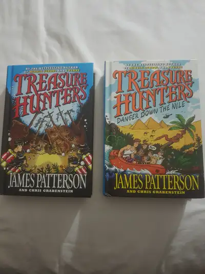 Treasure Hunters by James Patterson.  Books #1 and #2, View more