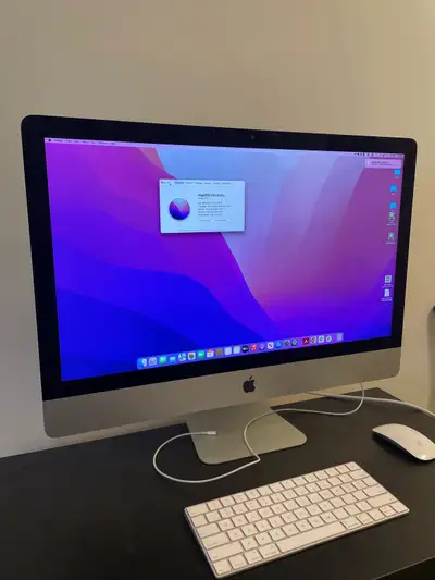 Selling my iMac Retina 5K 27-inch (2017) in excellent condition. Comes with Apple Magic Keyboard and...