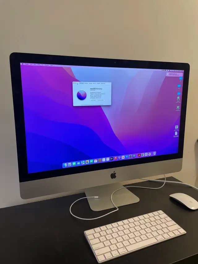 iMac retina 5k 27-inch 2017 excellent condition  in Desktop Computers in City of Toronto - Image 2