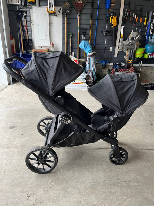  Baby Jogger City Select Lux Double Stroller in Strollers, Carriers & Car Seats in Cornwall - Image 3