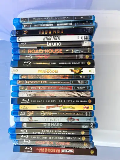 Blu-ray Movie Collection (22 Titles) – Excellent Condition, View more