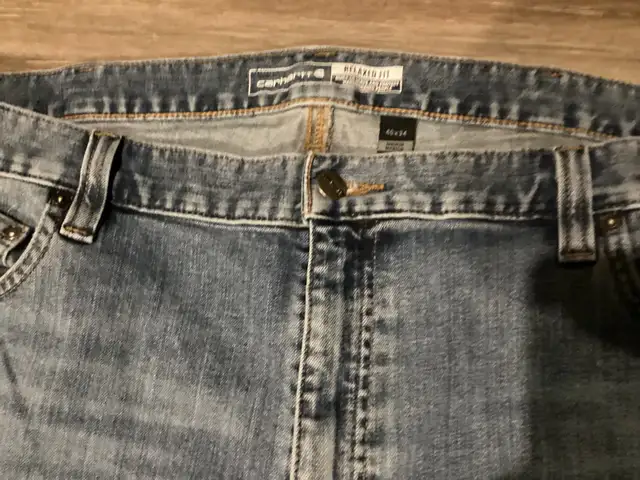 Carhartt Rugged Flex Relaxed Fit Low Rise 5-Pocket Tapered Jeans in Men's in Kingston - Image 4