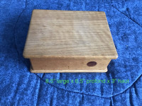 Boîte en bois, à tisane ou rangement