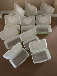 Storage Boxes : Plastic : 28 in total : Clean, Smoke Free