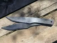 Flying steel throwing knife (2)