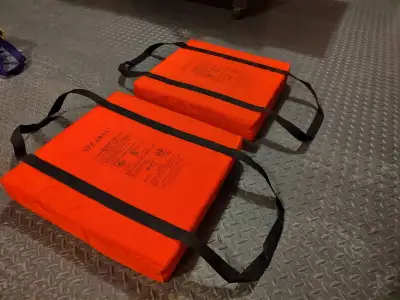 Boat Throwable Flotation Device, Boat Throw Cushion with Strap, Flotation Cushion for Boating, Swimm...