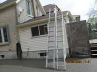 10' and 12' extension ladders