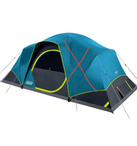 Coleman Skydome Camping Tent fits 8,Blue *No Rain Cover*
