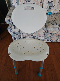 AQUASENSE SHOWER CHAIR/BACKREST