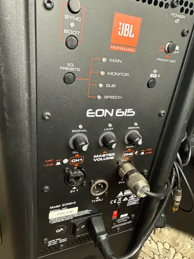 JBL EON615 15" Self-Powered Speaker, View more