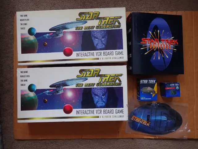 Star Trek VHS Boardgame + Misc in Toys & Games in Kitchener / Waterloo - Image 2
