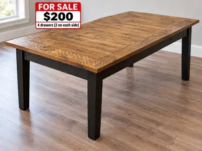 Rustic Farmhouse Dining Table, View more