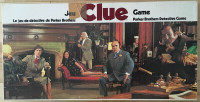 CLUE le jeu de détective!  1972 (anglais/français)