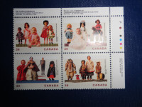 Timbres neufs du Canada de 1990 Ré Collection de poupées à 3$