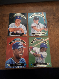 1991 Donruss/Leaf Baseball "Diamond Kings" 27 Card Insert Set