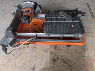 Rigid wet tile saw, View more