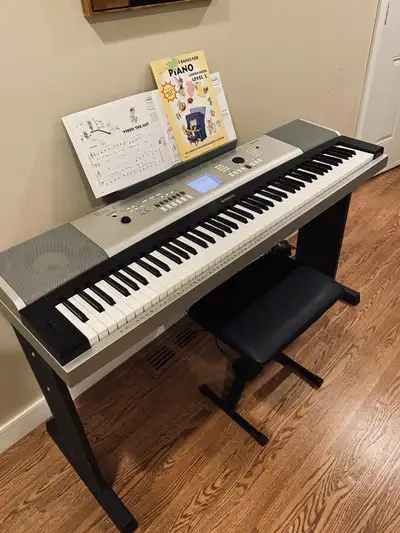 Great Sounding Full size 88 weighted keys Yamaha piano keyboard, View more