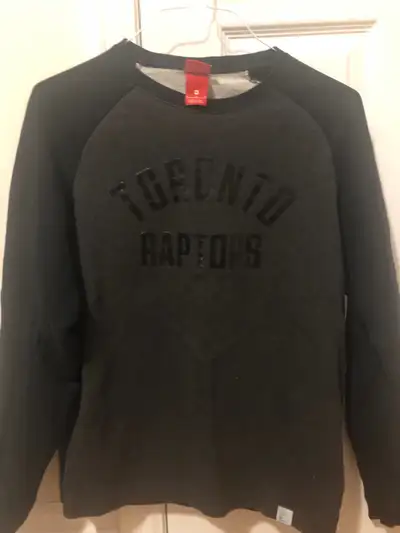 Nike NBA Toronto Raptors Grey Black Sweathshirt - Size M, View more