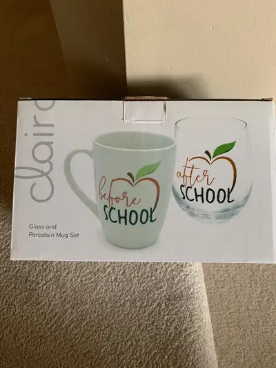 Glass and Mug Set, View more