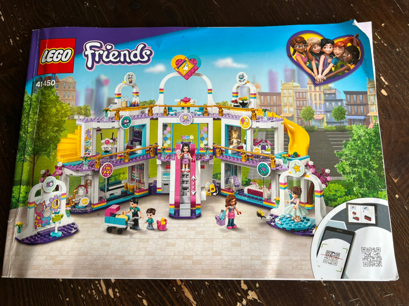 Lego friends heartland shopping mall , used for sale  