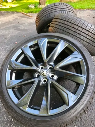 Toyota Corolla BRAND NEW 225/40R18 Dunlop (SP Sport 5000) all season tires, 100% tread, MADE IN JAPA...