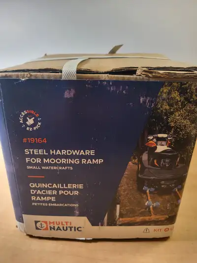 Multi Nautic Steel Hardware for Mooring Ramp, Kit A, new in box, View more