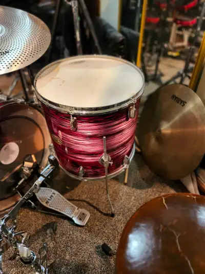 Wine Ripple Coronet Drums 3pce shell pack, View more