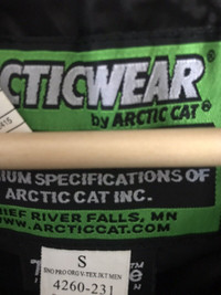 Arctic cat Snowmobile/ATV jacket 