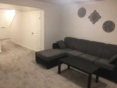 ALL-INCLUSIVE BEAUTIFUL FURNISHED BASEMENT UNIT FOR RENT – AVAILABLE JULY 1st! ✨ PRIVATE BATHROOM +...
