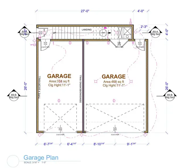 Garage Permit Drawing62863712485763123