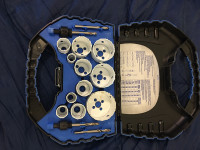 Hole saw accessories kit new .never used.