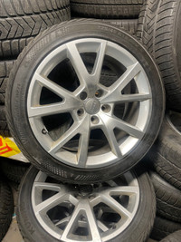 18” OEM Audi A4/S4/A5/S5 wheels 225-45-18 kumho winter tires
