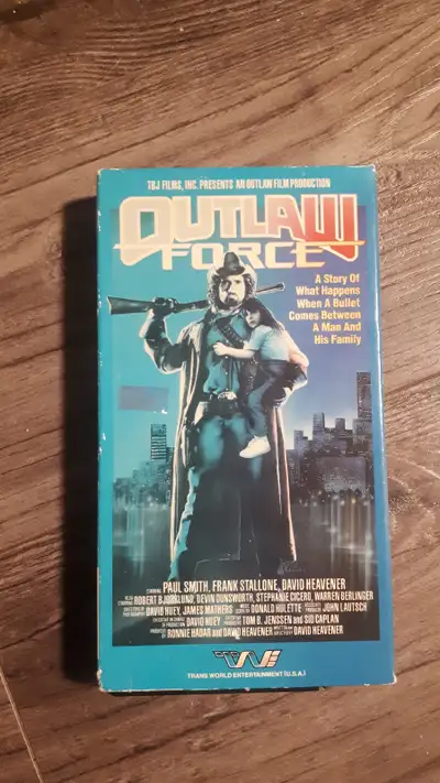 VHS Outlaw Force 1988  Action/Drama, View more