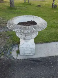 Concrete planters