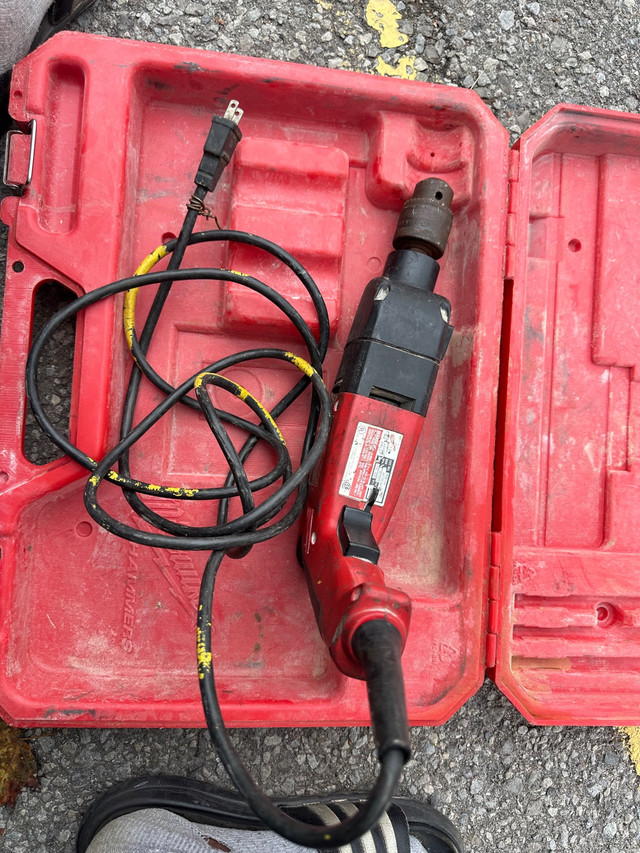 Milwaukee 1/2 hammer drill with case in Power Tools in City of Toronto - Image 3