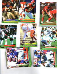 1990-96 300 card Football lot, U.D., Skybox, Pro Set, Ultra,Scor