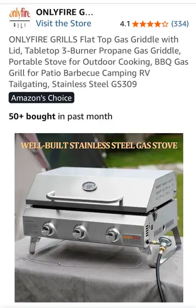 CAMP GRIDDLE, View more