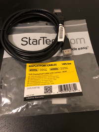 StarTech DisplayPort cables 10ft