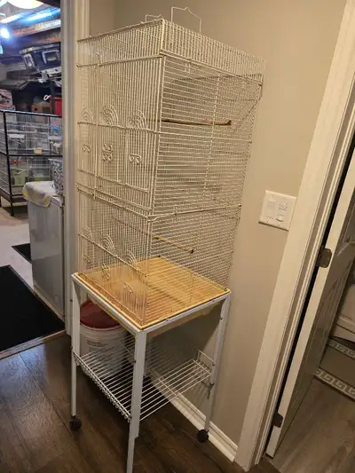 Large bird cages on wheels, View more