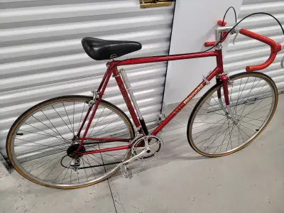 Vintage Bianchi road bike, View more