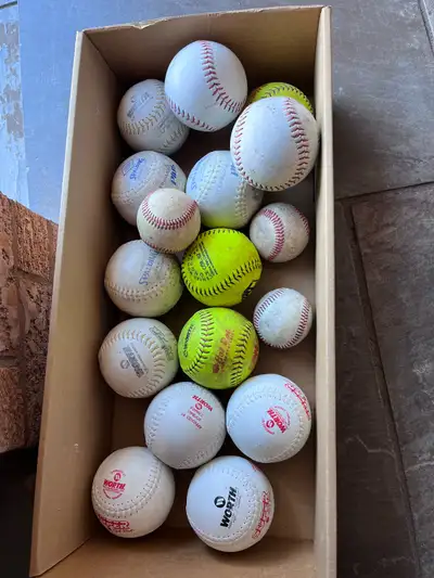 Spalding and Worth Baseball and Softball Collection, View more