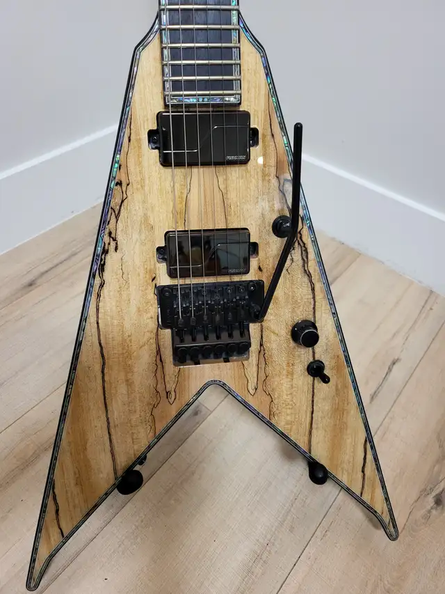 B.C. Rich JR-V Extreme Exotic (Like New, w/ Gig Bag + Extras) in Guitars in Delta/Surrey/Langley - Image 3