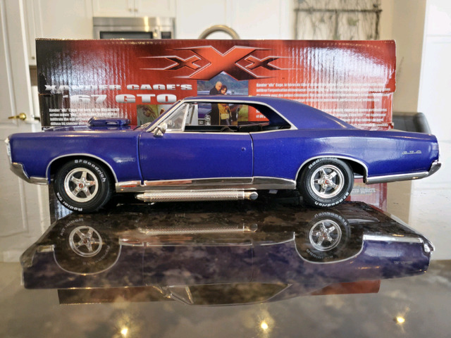 1:18 Diecast ERTL 1967 Pontiac GTO XXX Xander Cage's Movie Car